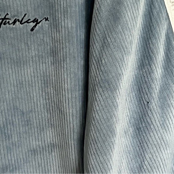 Hurley Womens Pullover Sweatshirt Loungewear PJ Top Ribbed Velour Size Medium - Picture 11 of 13